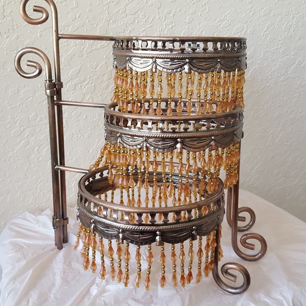 Hand Crafted Three Tier Cake Stand